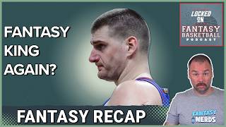 NBA Fantasy Basketball Jokić Leads Sundays NBA Action Review NBA fantasybasketball [upl. by Yovonnda]