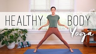 Healthy Body Yoga  Yoga With Adriene [upl. by Laekim]