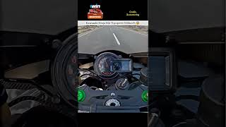 Kawasaki ninja h2r flyby⚡🙀short viralshort ytshorts youtubeshorts kawasaki ninja h2r [upl. by Oirretna245]