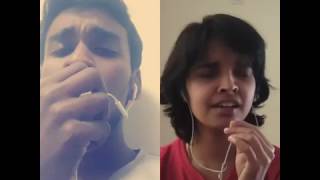 Karimizhi Kuruviye Kandeela  Live Cover  Smule [upl. by Gone]