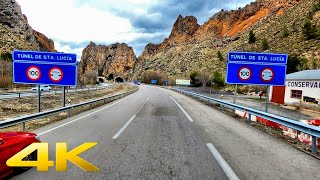 4K Drive  Noalejo to Bailén  Jaén Region  Spain  2024  79 [upl. by Nylevol]