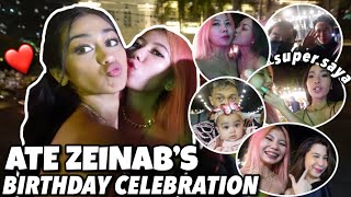 ATE ZEINAB’S BIRTHDAY CELEBRATION  vlogmas  Shaina Denniz [upl. by Specht]