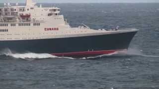 QE2s final transatlantic crossing October 2008 [upl. by Atinev]