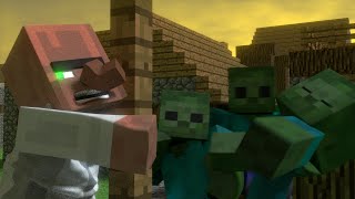 Annoying Villagers 3  Minecraft Animation [upl. by Berthe558]