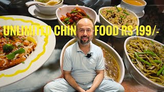 Unlimited 9 Chinese item In Rs199  Jodhpur Street Food  Unlimited food  जितना खाना है खाओ [upl. by Russ221]