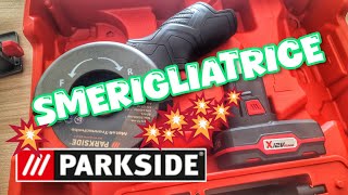 Smerigliatrice angolare a batteria PARKSIDE PERFORMANCE® 12 V  nuovo modello 2024 [upl. by Giffie]