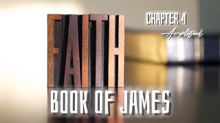 Bible Read Book of James Audible with Captions Chapter 4  Amplified Version [upl. by Rosalynd]