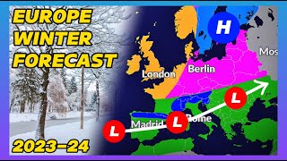 20232024 Europe WINTER Forecast Snow Floods and Bitter Cold Coming… [upl. by Maise]