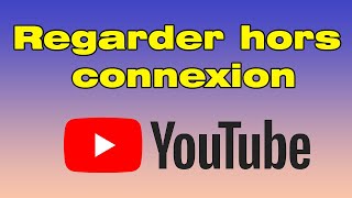 Comment enregistrer une vidéo YouTube pour la regarder hors connexion gratuitement [upl. by Aelanna]