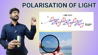 Polarisation  Polarization of Light  Light Polarization Explained Method of Polarisation of Light [upl. by Cohdwell74]