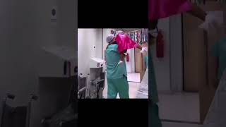 WHOLESOME  surgeon carries pediatric patients into surgery like superheroes [upl. by Ynogoham]