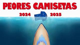 LAS PEORES CAMISETAS DE LA TEMPORADA 202425 [upl. by Eisen]