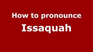 How to pronounce Issaquah Taiwan  PronounceNamescom [upl. by Rot]