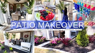 ULTIMATE PATIO MAKEOVER  Outdoor Decorating Ideas  DIY Landscaping Ideas  Wayfair [upl. by Trebbor]