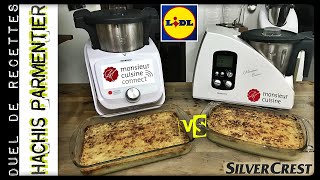 DUEL DE RECETTES  HACHIS PARMENTIER Monsieur cuisine connect VS Monsieur cuisine Sand CookampLook [upl. by Airdnua]