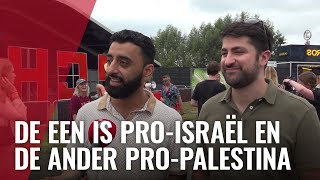 Raadsleden promoten dialoog over Gaza op Lowlands [upl. by Allekram]