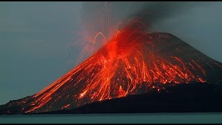 Stromboli eruzione sotto La Sciara  16 Agosto 2012 [upl. by Ymia842]