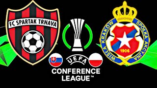 Spartak Trnava 31 Wisła Kraków  CONFERENCE LEAGUE 202425 [upl. by Rhyner]