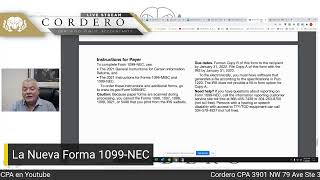 🔴 La Forma 1099NEC [upl. by Aynot]