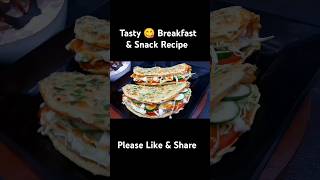 Tasty 😋 Breakfast amp Snack Recipe snacks shorts [upl. by Anaigroeg49]