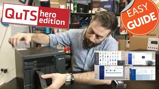 QNAP QuTS Hero NAS Setup Guide [upl. by Hamer]
