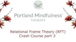 Relational Frame Theory RFT crash course pt 3 [upl. by Meagan]