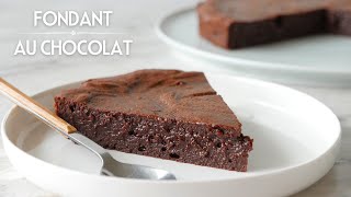 Le FONDANT AU CHOCOLAT  La recette facile du Meilleur Gâteau au Chocolat [upl. by Barr715]