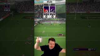 WHEN YOU SCORE A TRY BUT FORGET TO PUT THE BALL DOWN rugbyleaguelive4 munsterfooty rll4 fail [upl. by Yeleak]