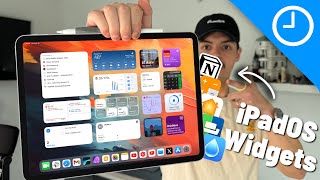 15 Useful iPadOS Widgets You Need To Try  iPadOS 17 Edition [upl. by Ynaffyt522]