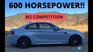 600HP 2020 BMW M2 Competition  One Take [upl. by Halli]