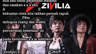 Aishiteru Zivilia Chord Lirik [upl. by Anelet660]