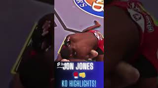 Jon Jones Most Devastating KOs Compilation [upl. by Sualohcin]