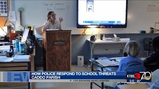 Caddo Sheriffs office explains how they respond to school threats [upl. by Ydnil]