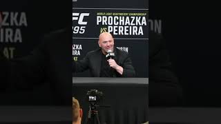 Dana White Shuts Down PFL Crossover Fight  Jones vs Ngannou [upl. by Rimaa]