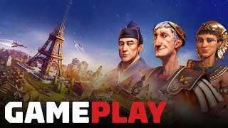 20 Minutes of Civilization 6 Gameplay on Nintendo Switch [upl. by Ardeed]