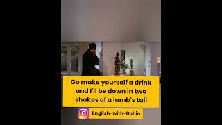 Idiom in two shakes of a lambs tail [upl. by Ybrad621]