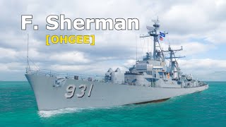 World of WarShips Forrest Sherman  4 Kills 246K Damage [upl. by Dinin]