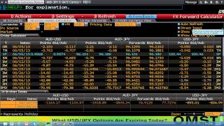 Bloomberg Training Bloomberg Forward Calculator  wwwfintutecom [upl. by Ewell]