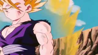 Gohan SSJ2 Vs Cell Jr Audio Latino [upl. by Enirehtak]