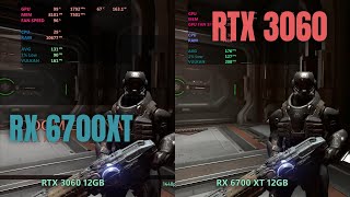 RTX 3060 vs 6700 XT 1440p Gaming 2024 [upl. by Stanly158]