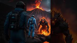 Into the Fiery Abyss part3 shorts volcano exploration adventure survival mythicalcreature [upl. by Sproul]