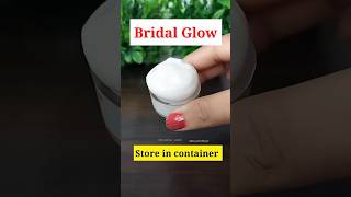 Bridal Face Cream For Glowing Skin glowingskin skincare bridalglow shorts trending wrinkles [upl. by Ahsa567]