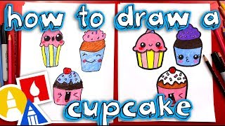 How To Draw Funny Cupcakes [upl. by Buyers]