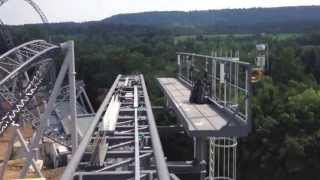 Karacho On Ride amp Off ride Front Row Tripsdrill Germany HD [upl. by Lepley667]