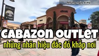 Đi outlet gần sa mạc nhưng đầy những nhãn hiệu đắc đỏ Cabazon Outlet nhungngayomy [upl. by Hobey]