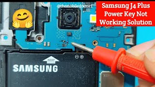 Samsung J4 Plus Power Key Not Working Solution 💯  Samsung J4 Power Button Solution [upl. by Audras]