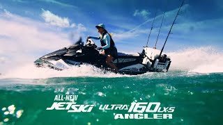 2025 Kawasaki Jet Ski Ultra 160LXS Angler  Official Launch Video From Kawasaki [upl. by Janaya]