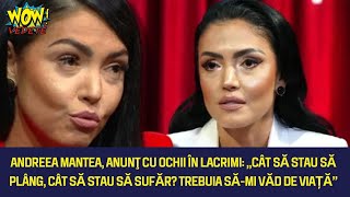 Andreea Mantea de la Casa Iubirii anunţ cu ochii în lacrimi [upl. by Ahseram]