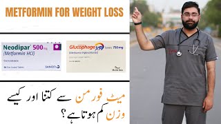 Metformin hydrochloride 500 mg Metformin for weight loss  Neodipar 500mg  Glucophage xr 750 mg [upl. by Tonry]