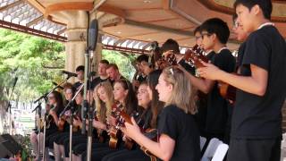 Ukulele Festival Hawaii 2015 – Langley Ukulele Ensemble Canada [upl. by Mel]